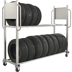 REHVIRIIUL RATASTEGA/ Rehvide hoiustamine