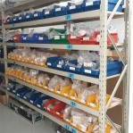 Starter bay 2100x1200x900 600kg/level,3 levels with chipboard