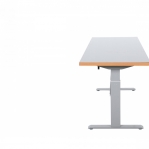 El. Worktable with steel board 2000x800mm/300 kg,