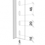 Laoriiul lisaosa 2300x1000x400 150kg/riiuliplaat,6 plaati