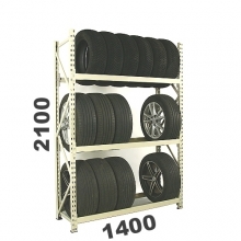 Rehviriiul, põhiosa 2100x1400x500, 3 korrust, 600kg/tasapind